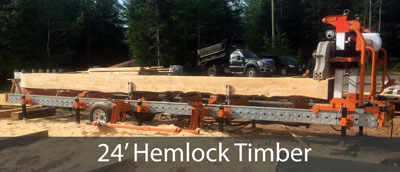 Moncton Hemlock Timber