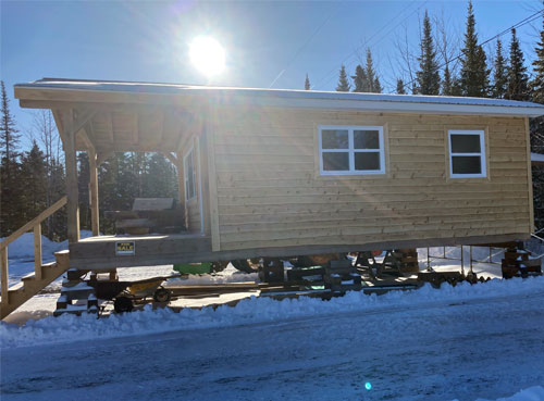 Rough Lumber Cabin for Sale