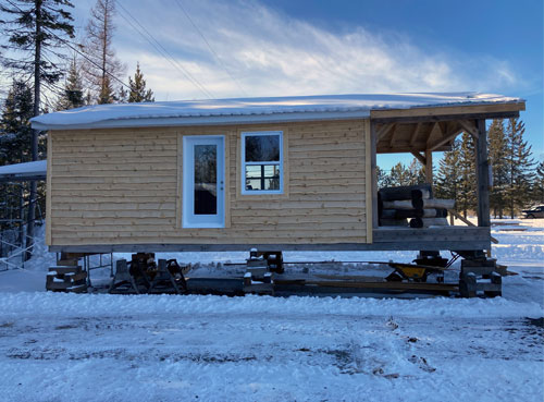 Rough Lumber Cabin for Sale